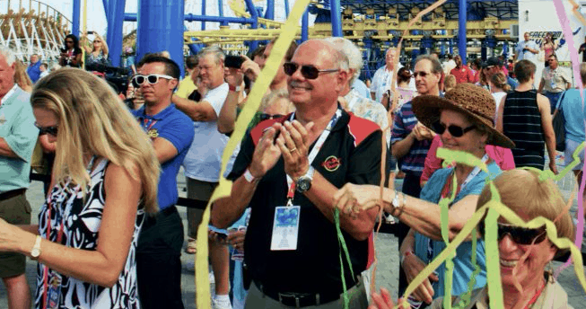 Corporate Event - People Clapping and Smiling